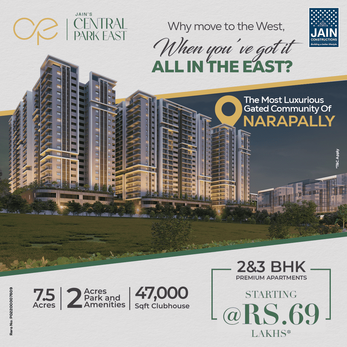 Jain Central Park East - 